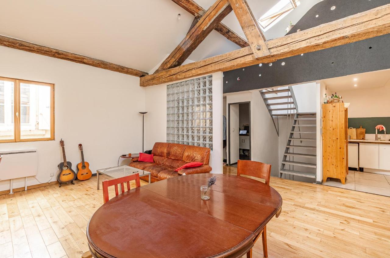 Loft Viarhona, Grand Loft En Centre-Ville Lyon Exterior photo